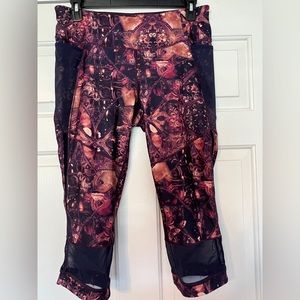 CALIA Carrie Underwood Sand Mandala Crop Leggings Size XL